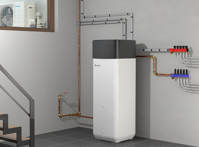 Warmtepomp vloerverwarming